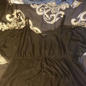 Torrid Textured Cold Shoulder Skater Dress